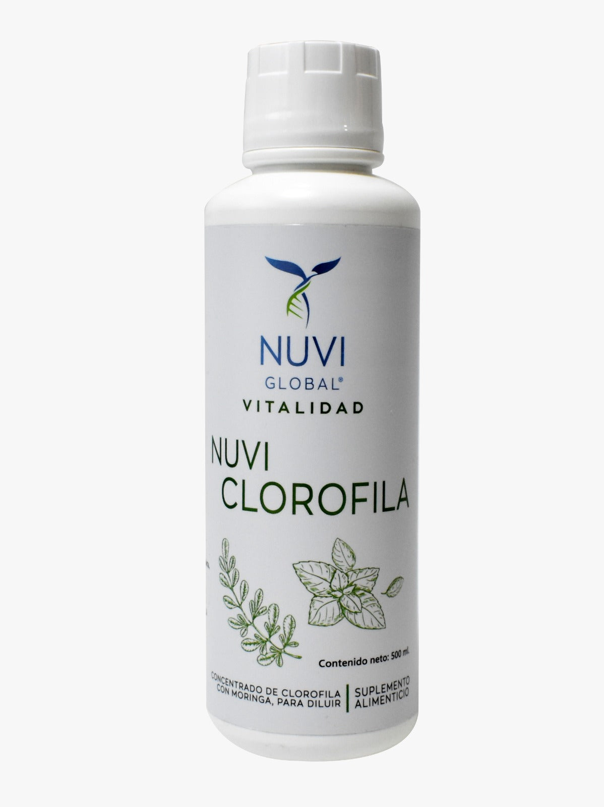 Nuvi Clorofila, botella 500 ml.